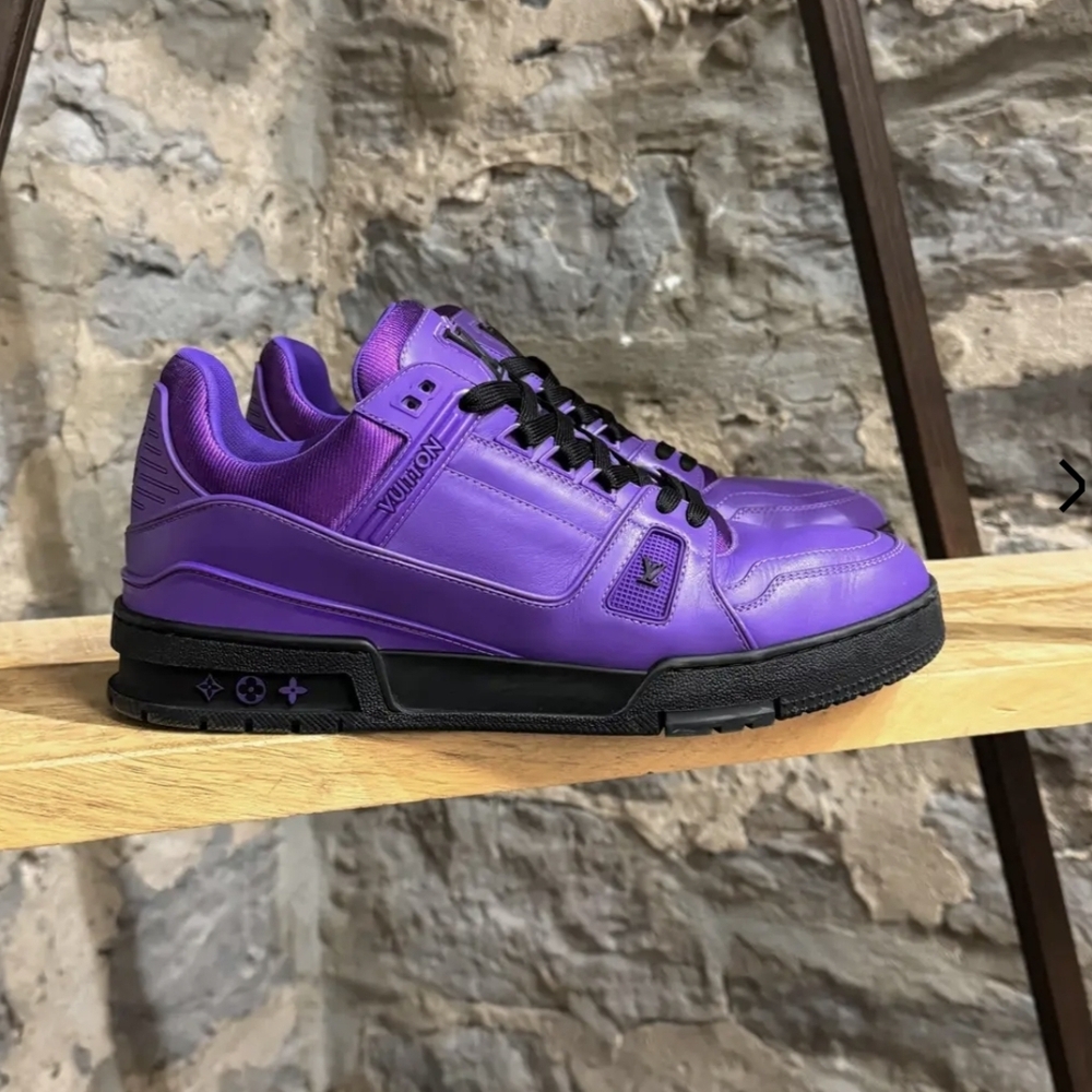 Louis Vuitton Purple Men's Sneakers